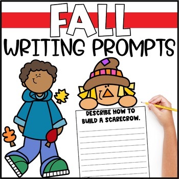 Preview of Fall Writing Prompts | Fall Writing Centers