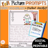 Fall Writing Prompts - Fall Writing Paper & Digital Fall Writing