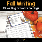 Fall Writing Prompts For Rings