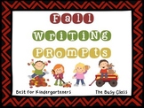 Fall Writing Prompts (Kindergarteners)