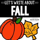 Fall Writing Webs and Drafts