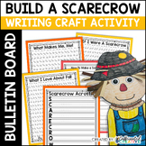 Fall and Autumn Craft - Writing Activity Scarecrow for Bul