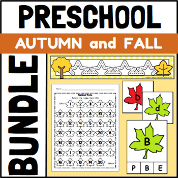 Download Fall and Autumn Themed Preschool Activity Bundle by The ...
