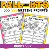 Fall and Back to school writing prompts