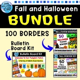 Fall and Halloween Border and Bulletin Board BUNDLE