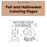 Fall and Halloween Coloring Pages