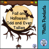 Fall and Halloween Odd and Even Tallies