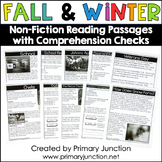 Fall and Winter Non-Fiction Reading Passages with Comprehe