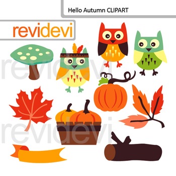 Preview of Fall clip art