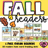 Fall decodable readers for Kindergarten and Prek