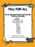 Fall for All Math & Writing Pack