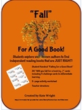 Fall for a Good Book Activity