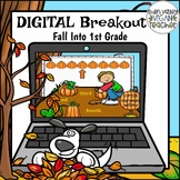 Fall into 1st Grade Digital Breakout Escape Room (Google Form)