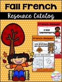 Fall {l'automne} French Resource Catalog ~ en français