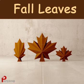 Preview of Fall Science leaf STEM activity, thanksgiving craft, Autumn classroom decor