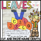 Fall name craft | Leaf name craft | Fall activities | Back