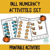 Fall numeracy activities set