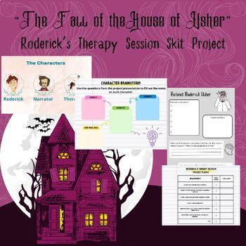 Preview of Fall of the House of Usher: Roderick's Therapy Session Project Skit