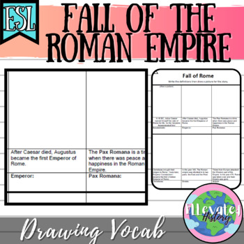 Preview of Fall of the Roman Empire ESL/ELL
