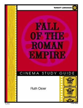 Preview of Fall of the Roman Empire-Latin Study Guide