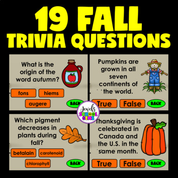 Fall Trivia Questions And Answers For Team Building