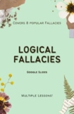 Fallacies Google Slides for Several Lessons, Covering 8 Po