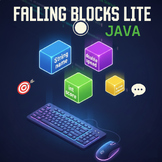 Java Game Development Lab Grades 8-12: Console Block Stacking‑Style Game