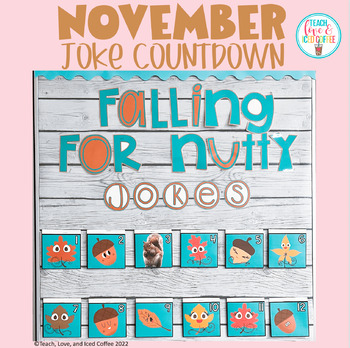 Preview of Falling For Nutty Jokes | November Countdown