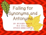 Falling For Synonyms and Antonyms