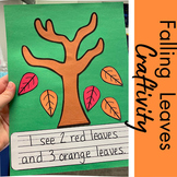 Falling Leaves Craft (Math: Number Identification and Value)