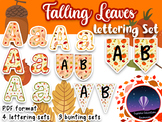 Falling Leaves - Fall Lettering Set