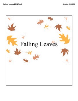 Preview of Falling Leaves Music Poetry Composition