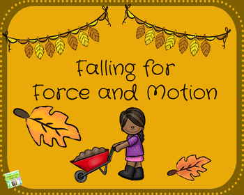 Preview of Falling for Force and Motion Webquest and STEM Activities