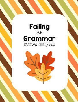 Falling for Grammar - CVC Word Rhymes