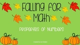 Falling for Math: A Properties of Numbers Review Game