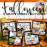 Halloween Activities Sheets