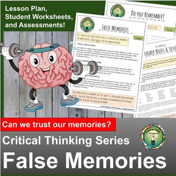 Preview of Fables of the Mind - False Memories Understood - Critical Thinking - 5th-8th