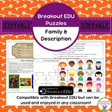 Familia (Family) & Description Breakout EDU Puzzles