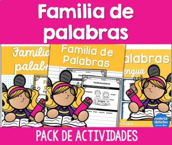 Preview of Familia de palabras, lenguaje- actividades y juegos- Spanish word family
