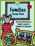 Familias Family Theme ACTIVITY PACK + MINIBOOK Spanish Pri