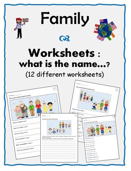 introduce my family - ESL worksheet by onlyonly