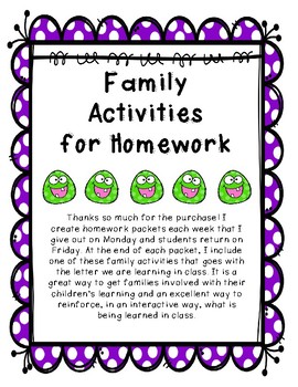 parent involvement homework