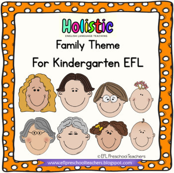 Preview of Family Theme for Kindergarten EFL