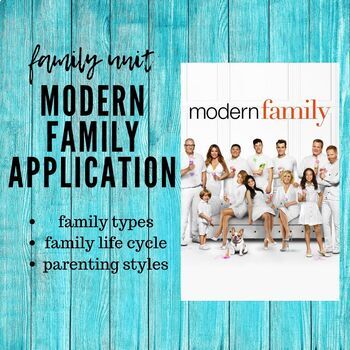 Preview of Modern Family Exercise / Family Life Cycle / Parenting Styles / Family Structure