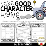 Family Activity Sheets on Character Education
