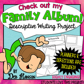 Preview of Family Album Writing Project