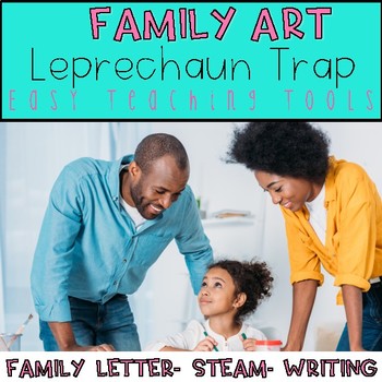 Preview of Family Art Project Leprechaun Trap STEM Challenge
