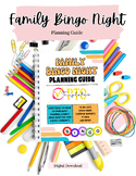 Family Bingo Night Planning Bundle