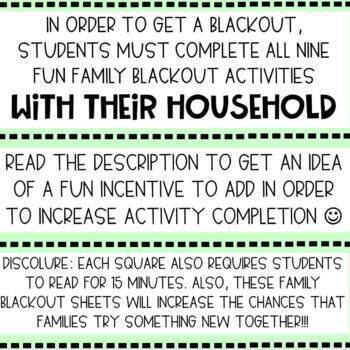 primary homework help blackout