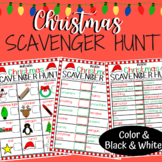 Family Christmas Scavenger Hunt (Outdoor and Indoor Versions)